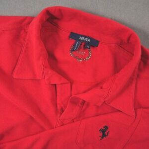 Ferrari Pocket Red Daytona Patch F1 Racing Men Polo Shirt XXL